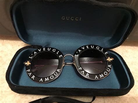 gucci par amour glasses|blinded by love gucci.